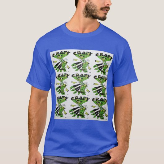 熱狂するなエディーのブロッターの芸術メンズTシャツ Tシャツ (正面)