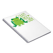 熱狂するなカエルの女性 ノートブック (右側)