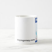 熱狂するなコーヒー・マグをとどまること コーヒーマグカップ (中央)