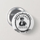 熱狂するなサイコロ 缶バッジ (正面&裏面)