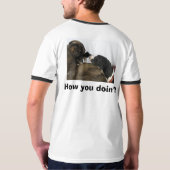 熱狂するなデンマーク人 Tシャツ (裏面)