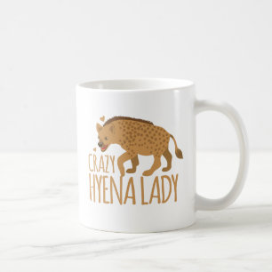 熱狂するなハイエナの女性 コーヒーマグカップ
