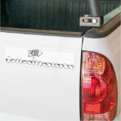 熱狂するなバニーの女性への道 バンパーステッカー (トラック上)