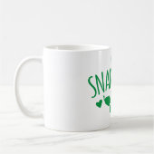 熱狂するなヘビの女性 コーヒーマグカップ (左)