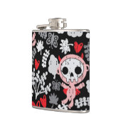 熱狂するなベビーパターン フラスク (左)