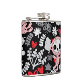 熱狂するなベビーパターン フラスク (右)