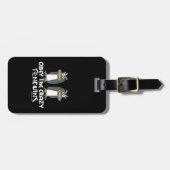 熱狂するなペンギンに従って下さい ラゲッジタグ (正面横)