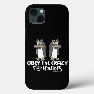 熱狂するなペンギンに従って下さい iPhone 13ケース
