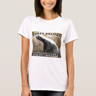 熱狂するなラーテル Tシャツ
