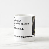熱狂するなリス コーヒーマグカップ (中央)