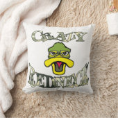 熱狂するなレッドネックのアヒルの頭部の迷彩柄 クッション (ブランケット)