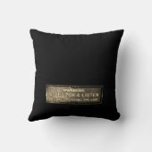 熱狂するな列車の装飾用クッション クッション (裏面)