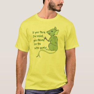 熱狂するな実験室のラット Tシャツ