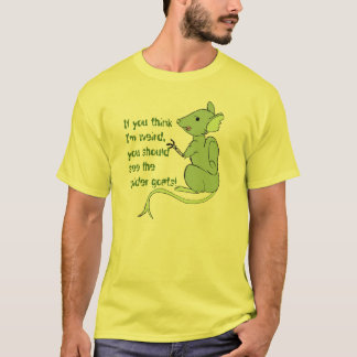 熱狂するな実験室のラット Tシャツ