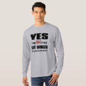 熱狂するな左翼 Tシャツ (正面フル)