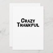 熱狂するな感謝している感謝祭のギフト シーズンカード (正面/裏面)