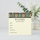 熱狂するな正方形の招待状 招待状 (スタンド正面)