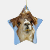 熱狂するな毛のアルパカ セラミックオーナメント (右)