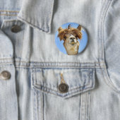 熱狂するな毛のアルパカ 缶バッジ (インサイチュ)