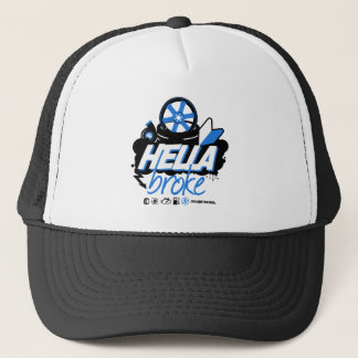熱狂するな漂流のパトロール- Hellaは壊れました(青) キャップ