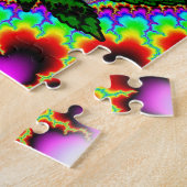 熱狂するな煙の雑草のおもしろいのラスタ ジグソーパズル (側面)