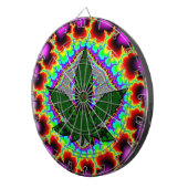 熱狂するな煙の雑草のおもしろいのラスタ ダーツボード (正面右)