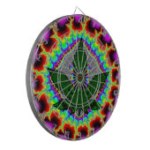 熱狂するな煙の雑草のおもしろいのラスタ ダーツボード (正面左)