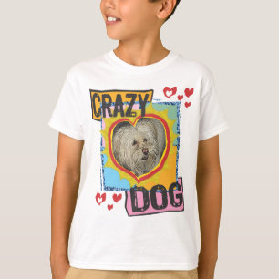熱狂するな犬殺害ペット救助無し Tシャツ