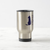 熱狂するな猫の女性タンブラー トラベルマグ (中央)