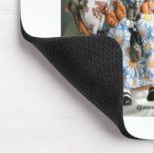 熱狂するな猫の女性マウスパッド マウスパッド (コーナー)