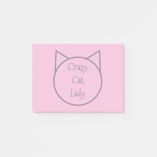 熱狂するな猫の女性 ポストイット