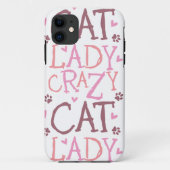 熱狂するな猫の女性(白い) iPhone 5の穹窖の箱 Case-Mate iPhoneケース (裏面)