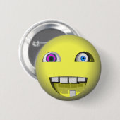 熱狂するな目とねじられる 缶バッジ (正面&裏面)