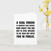 熱狂するな真の友 カード (黄色い花)