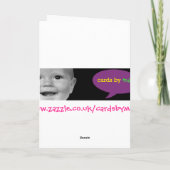 熱狂するな私を運転します! バレンタインカード シーズンカード (裏面)