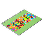 熱狂するな科学の孤児の黒の引用文のabstraを後を追って下さい ノートブック (左側)