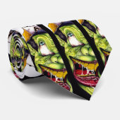 熱狂するな緑のタイ ネクタイ (ロール)