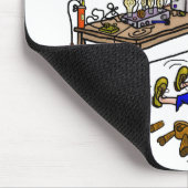 熱狂するな自家製のもののハムのRADIO SHACKのマウスパッド マウスパッド (コーナー)