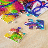 熱狂するな落書き ジグソーパズル (側面)