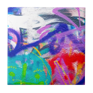 熱狂するな落書き タイル