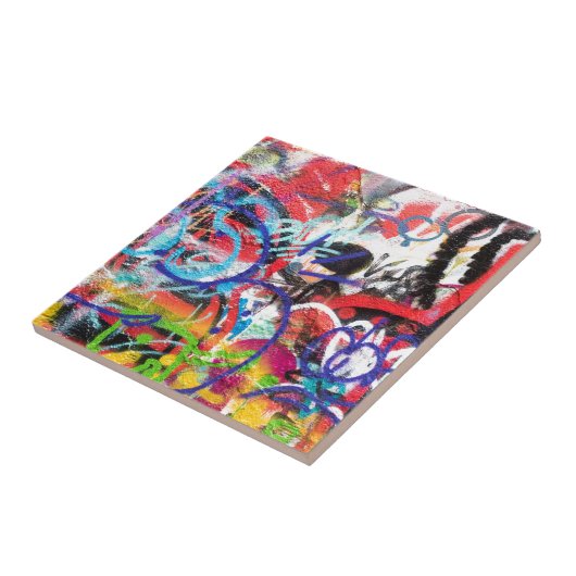 熱狂するな落書き タイル (側面)