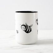 熱狂するな蜂 ツートーンマグカップ (中央)