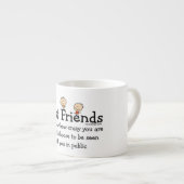 熱狂するな親友 エスプレッソカップ (正面右)