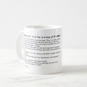 熱狂するな転位のために時…あなたは知っています コーヒーマグカップ (正面左)