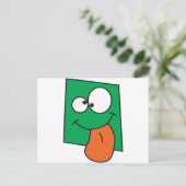 熱狂するな顔 ポストカード (スタンド正面)