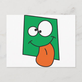 熱狂するな顔 ポストカード