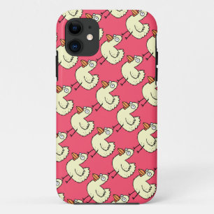 熱狂するな鶏の女性のための鶏の数学 iPhone 11 ケース