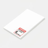 熱狂するな鶏の女性ポスト・イット ポストイット (アングル)