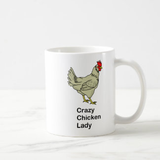 熱狂するな鶏の女性 コーヒーマグカップ