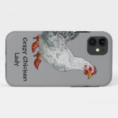 熱狂するな鶏の女性 Case-Mate iPhoneケース (裏面(横))